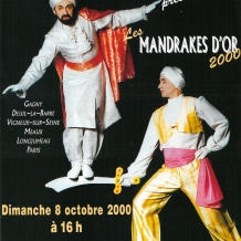 France, Paris et Ile-de-France, tournée “Les Mandrakes d’Or”, 2000