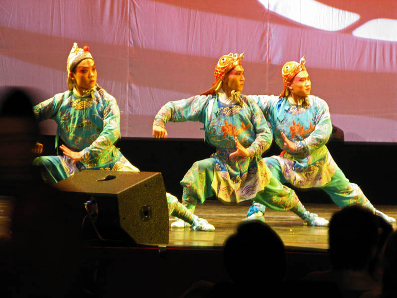 Among the traditional Chinese arts presented at the Convention: the Beijing’s Opera