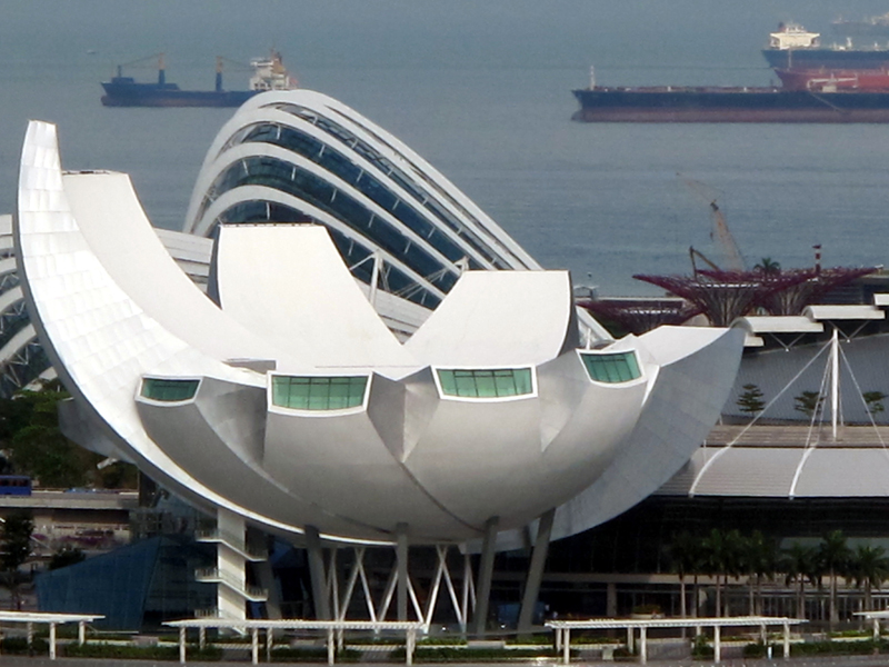 "Artscience Museum" at Marina Bay Sands